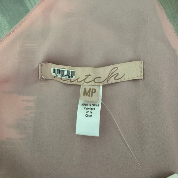 Anthropologie Hutch Leah Dress Womens MP Medium Petite True Wrap Pink - Picture 5 of 11